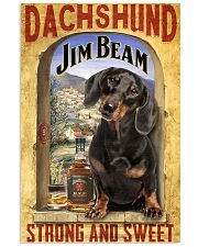 Dachshund Dog Jim Beam Company 0403 VT 24x36 Poster front
