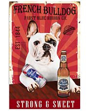 French Bulldog Pabst Blue Ribbon 20-2 TNT 24x36 Poster front