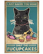 Retro Cat make cakes 24x36 Poster front