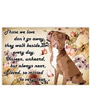 Pitbull love 36x24 Poster front