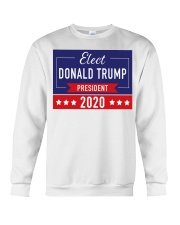 Elect Donald Trump 2020 campaign yard side Crewneck Sweatshirt thumbnail