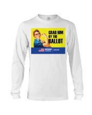 Anti Trump grab him by the ballot Biden Harris Long Sleeve Tee thumbnail