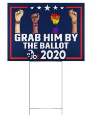 All skins grab him by the ballot yard sign 24x18 Yard Sign front