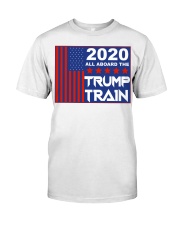 2020 all aboard the Trump train yard sign Classic T-Shirt thumbnail