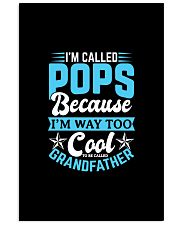 I'm Called POPS Gifts Fathers Day Grandpa Shirt 11x17 Poster thumbnail