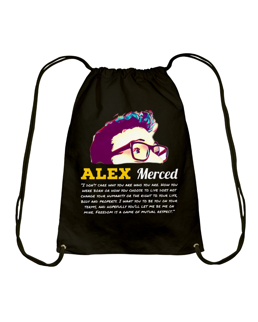 Libertarian World T-Shirt Drawstring Bag