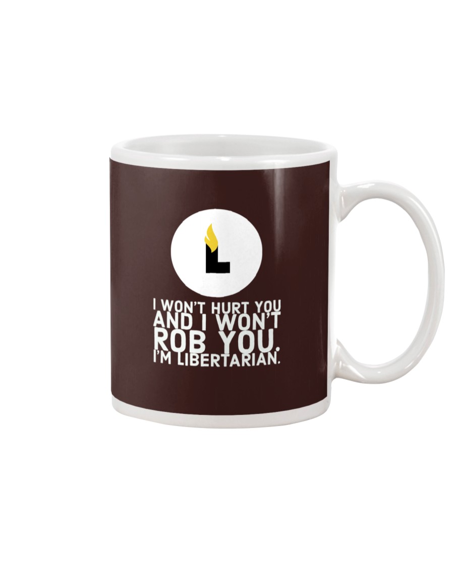 I am Libertarian T-Shirt Mug