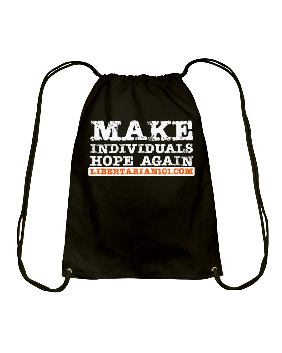 Make Individuals Hope Again Drawstring Bag
