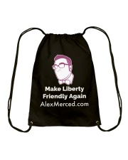 Make Liberty Friendly Again Drawstring Bag thumbnail