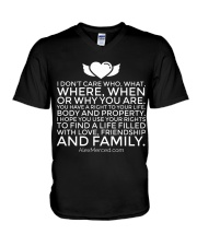 Life of Love T-Shirt V-Neck T-Shirt thumbnail