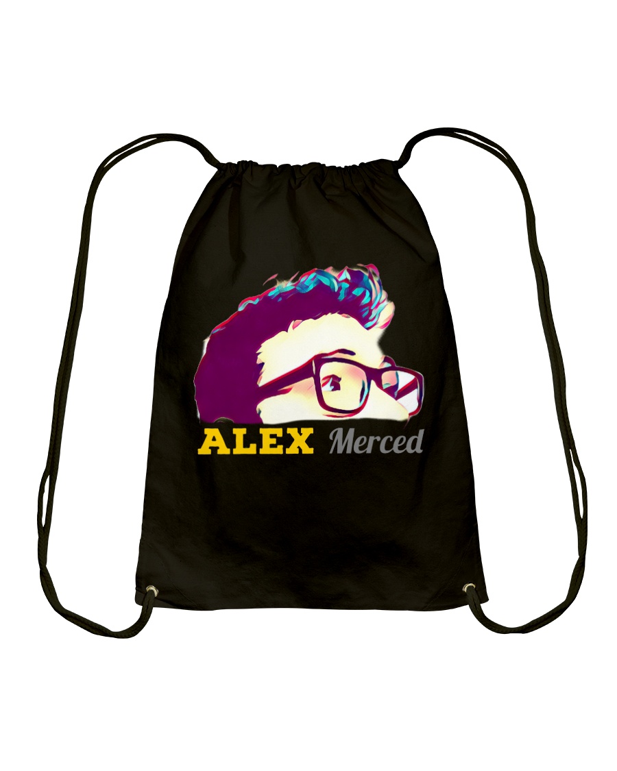 Alex Merced Shirt Drawstring Bag