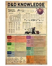 Dungeons-Dragons Knowledge 11x17 Poster front