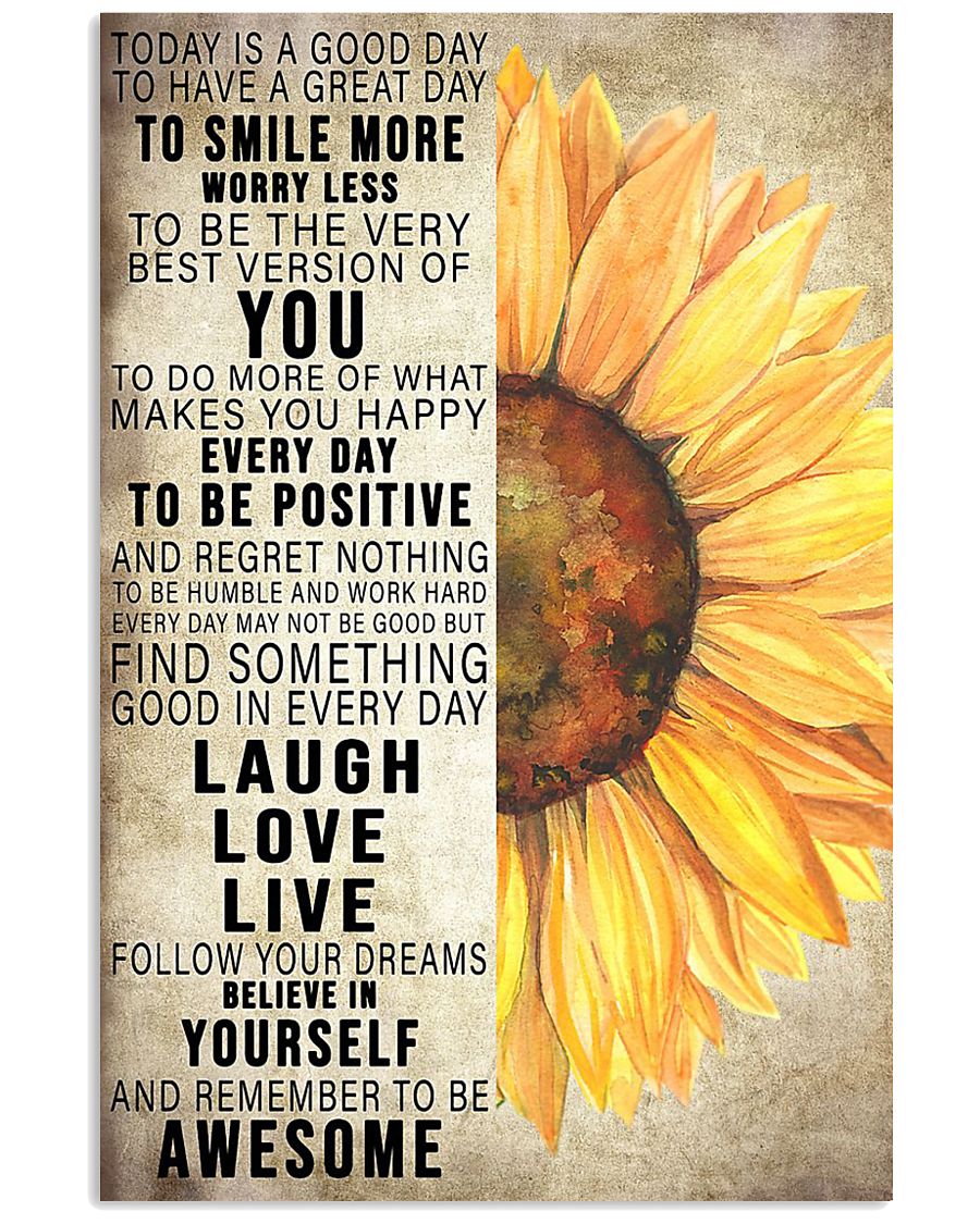 Today Is A Good Day 11x17 Poster