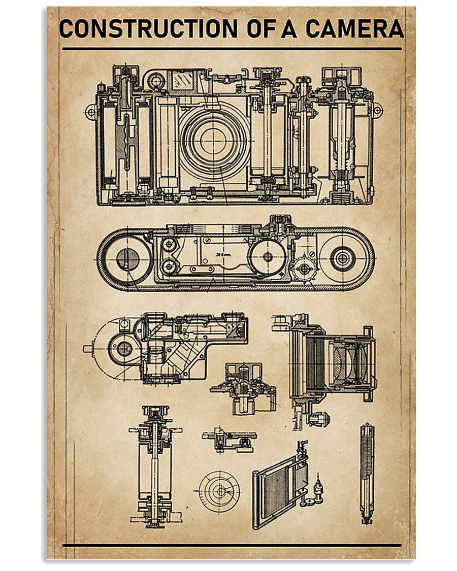 Construction Of A Camera 11x17 Poster