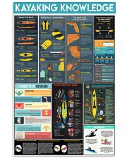 KAYAKING KNOWLEDGE 24x36 Poster front