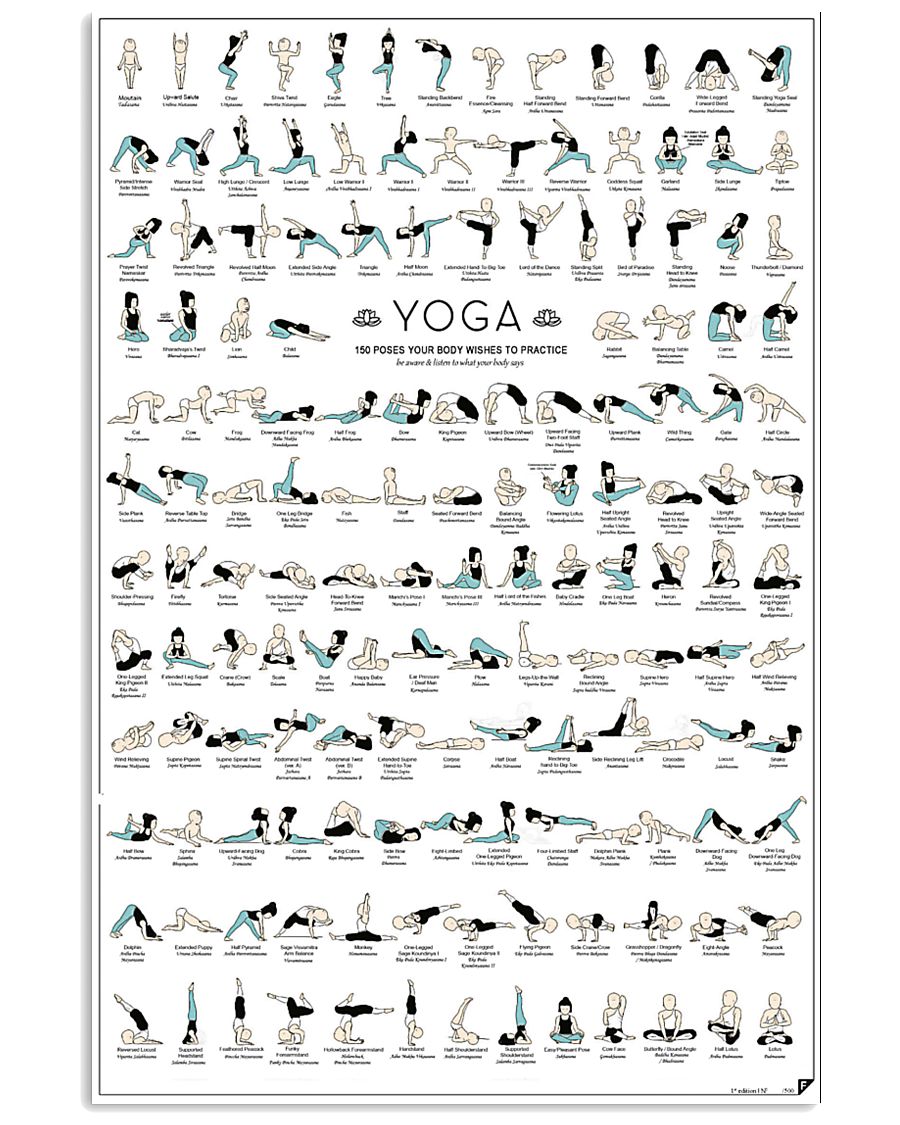 Yoga 11x17 Poster