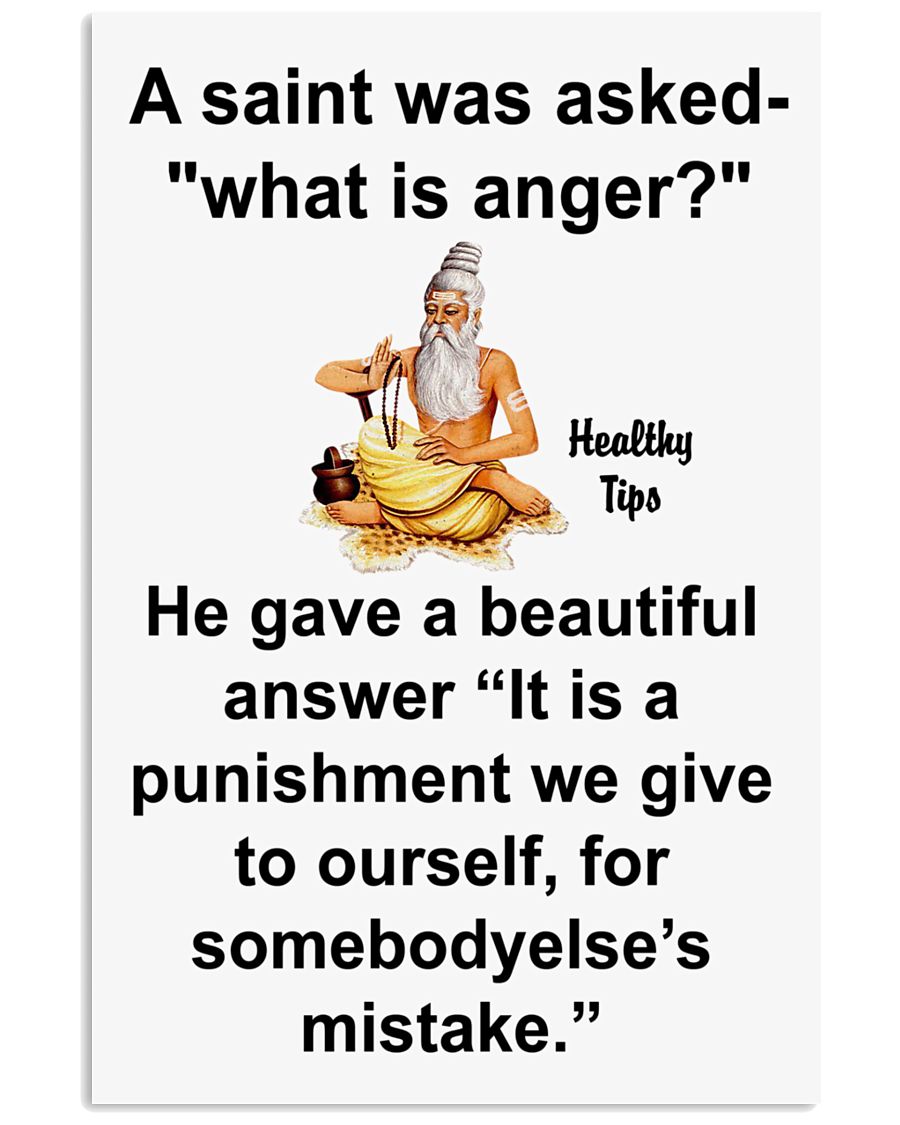 What is anger 11x17 Poster