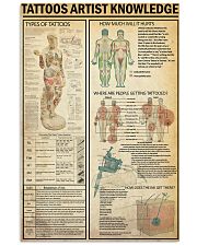 TATTOO KNOWLEDGE 24x36 Poster front