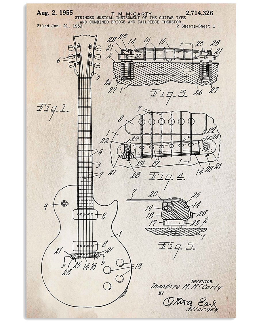 Guitar 11x17 Poster