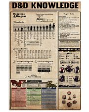 Dungeons - Dragons Knowledge 11x17 Poster front
