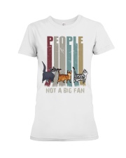 People Not A Big Fan Premium Fit Ladies Tee tile