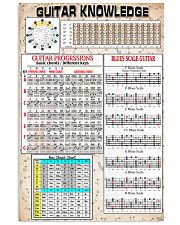 Guitar Knowledge 11x17 Poster front
