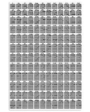 Guitar Chords 11x17 Poster front