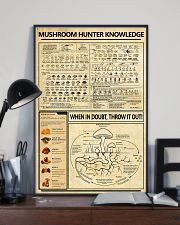 Mushroom Hunter Knowledge 11x17 Poster lifestyle-poster-2