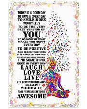 Today is a good day 11x17 Poster front