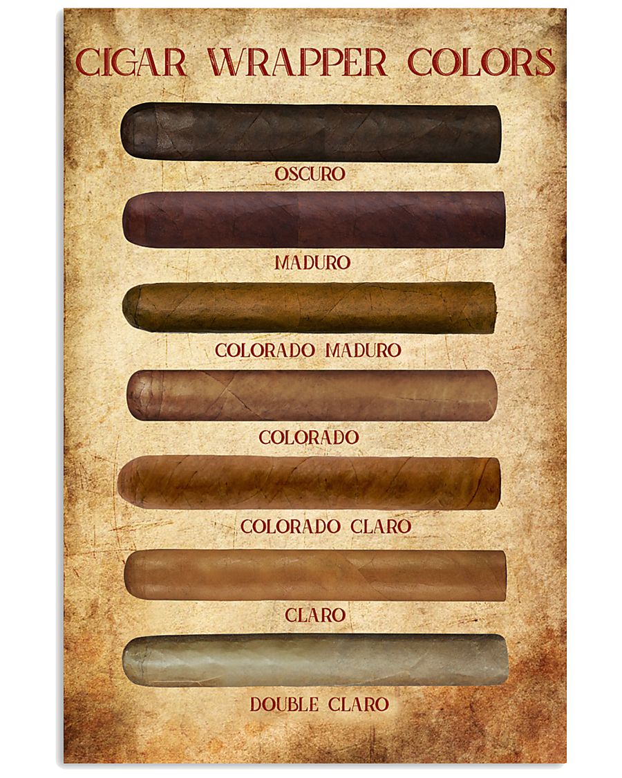 Cigar Wrapper Colors 11x17 Poster