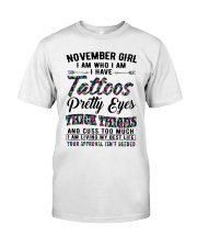 November Girl Classic T-Shirt front