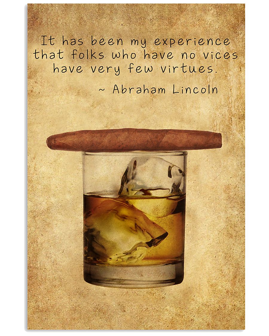Whiskey And Cigar 11x17 Poster