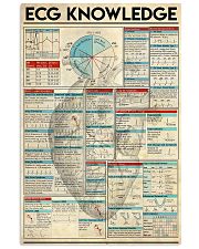 ECG KNOWLEDGE 11x17 Poster front