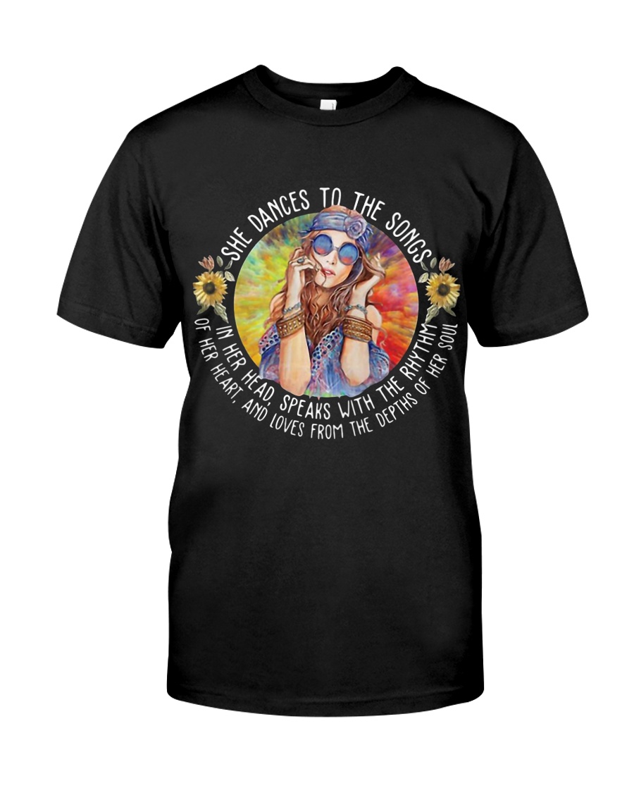 She Dances To The Songs Classic T-Shirt