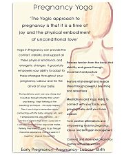 Yoga 11x17 Poster front