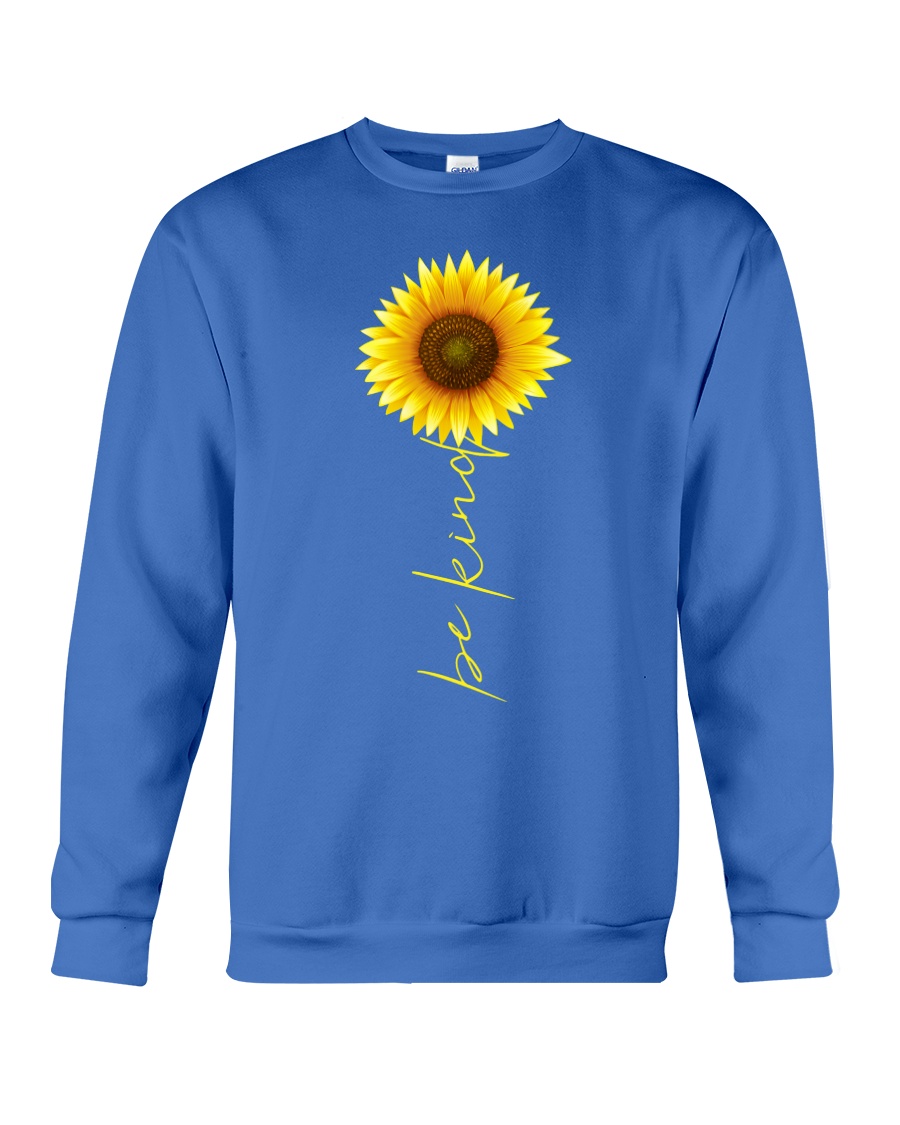 Autism Be Kind Sunflower Crewneck Sweatshirt