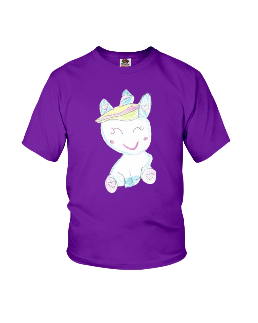 Sofia's Unicorn Drawing Youth T-Shirt