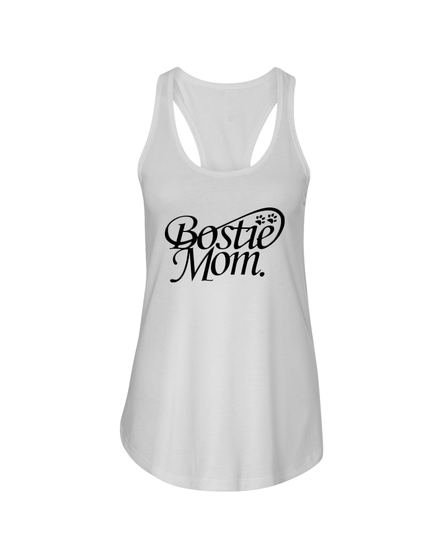 Bostie Mom Ladies Flowy Tank