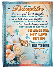 To Daughter - You're My Love - Small Fleece Blanket - 30" x 40" front