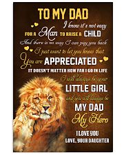 To Dad - Forever My Dad 11x17 Poster front
