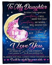 To Daughter - Wrap Yourself Up - Small Fleece Blanket - 30" x 40" front
