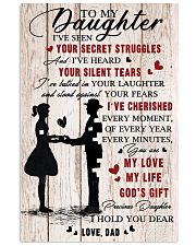 To Daughter - My Life - 11x17 Poster front