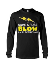 Blown an Electrician Long Sleeve Tee thumbnail