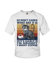 I don't care Youth T-Shirt tile
