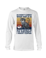 I don't care Long Sleeve Tee tile