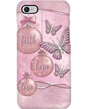 Faith Hope Love Metal Pattern Print Phone Case i-phone-8-case