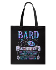 Bard the master of song Tote Bag tile