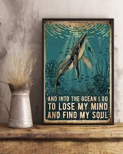 And into the ocean i go 11x17 Poster lifestyle-poster-3