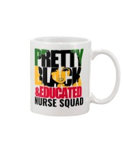 Pretty black and educated nurse squad Mug tile