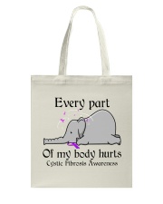 Every part of my body hurts Tote Bag tile